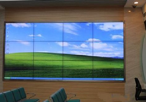 民权液晶拼接屏的另类用法。